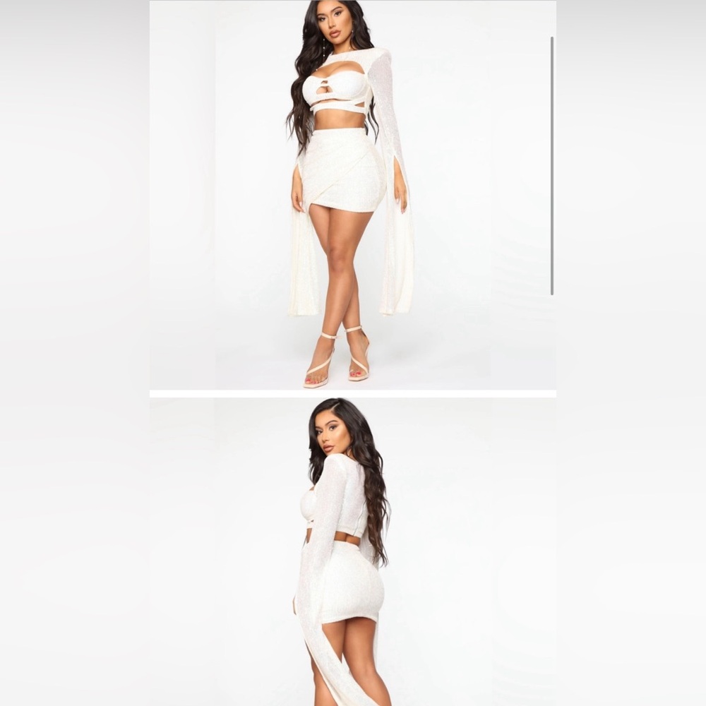 Fashion nova that glimmer glow set unworn! - Picture 2 of 2